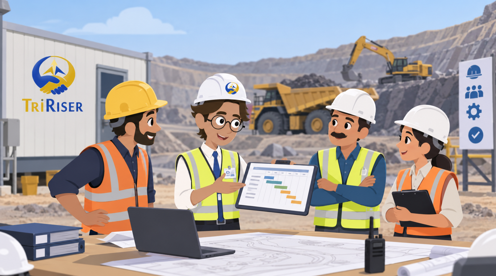Mining Site Planning Meeting